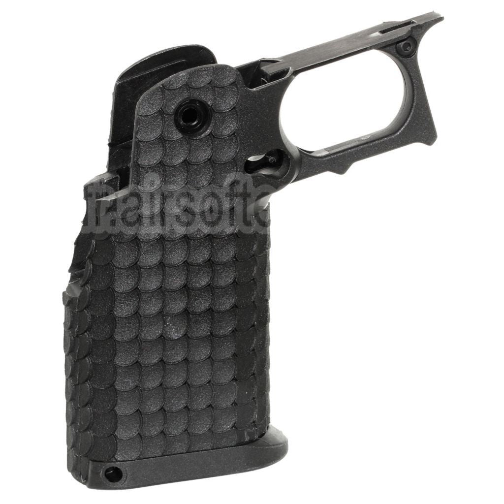 E&amp;C Combat Master Polymère Pistolet Poignée Le Châssis Convient pour E&amp;C Tokyo Marui Hi-Capa Série GBB Pistolet Airsoft Noir