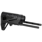 5KU SCW Rétractable PDW Crosse Convient pour Tokyo Marui M4 MWS Série GBB Fusil Airsoft Noir