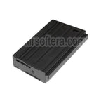 Battleaxe 450 Billes Hi-Cap Chargeur Convient pour JG Golden Eagle CYMA A&amp;K G&amp;P Tokyo Marui SR25 Série AEG Fusil Airsoft Noir