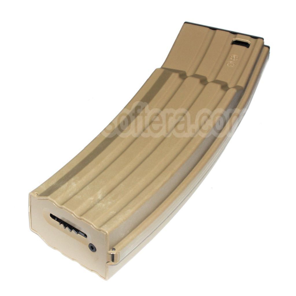 AirsoftEra 1000 Billes Polymère Hi-Cap Chargeur Convient pour M4 M16 Série AEG Fusil
