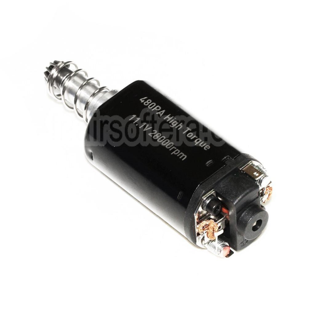 SOLINK Super Couple élevé Moteur (Long Axe) 11.1V 28000RPM Convient pour M4 M16 MP5 G3 P90 Série V2 Vitesse Boîte AEG Fusil Airsoft