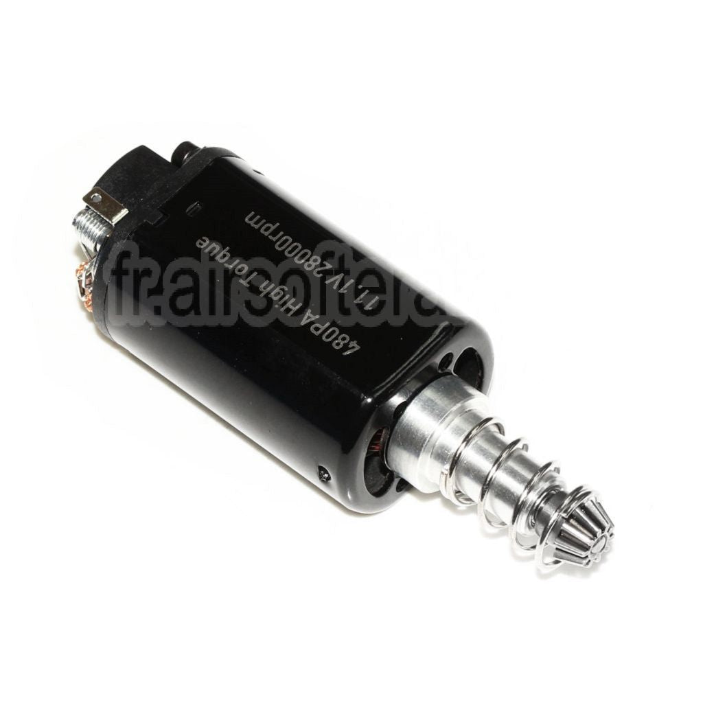 SOLINK Super Couple élevé Moteur (Long Axe) 11.1V 28000RPM Convient pour M4 M16 MP5 G3 P90 Série V2 Vitesse Boîte AEG Fusil Airsoft