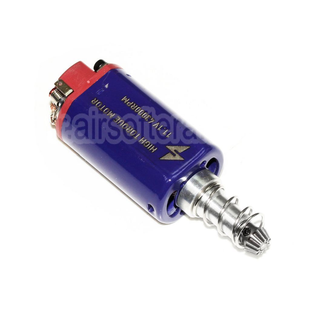 SOLINK Super Grande Vitesse Moteur (Long Axe) 11.1V 43000RPM Convient pour M4 M16 MP5 G3 P90 Série V2 Vitesse Boîte AEG Fusil Airsoft