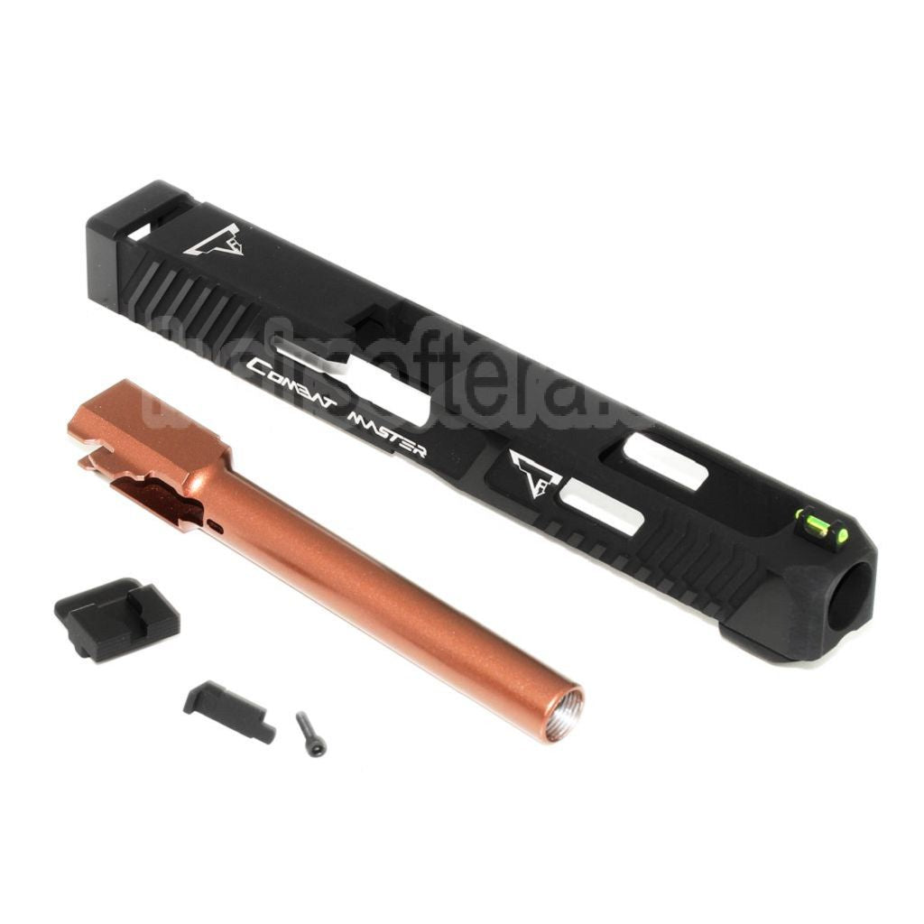 APS EMG TTI CNC Combat Master Canon Glissière Set Convient pour Elite Force VFC G17 Gen5 GBB Pistolet Airsoft