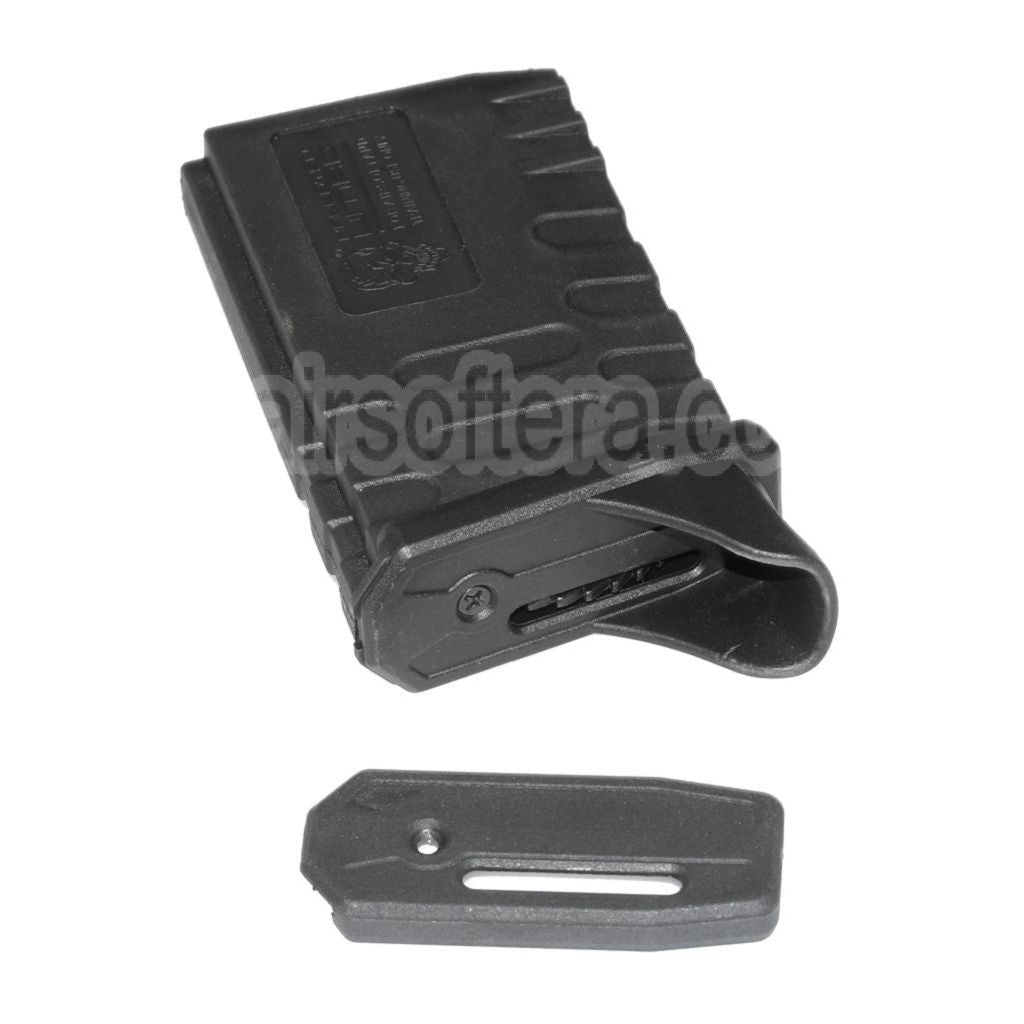 APS 190 Billes Polymère M16VN Hi-Cap Chargeur Colored Core Convient pour M4 M16 Série AEG Fusil Airsoft Noir/Jaune