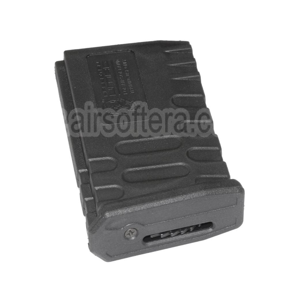 APS 190 Billes Polymère M16VN Hi-Cap Chargeur Colored Core Convient pour M4 M16 Série AEG Fusil Airsoft Noir/Jaune