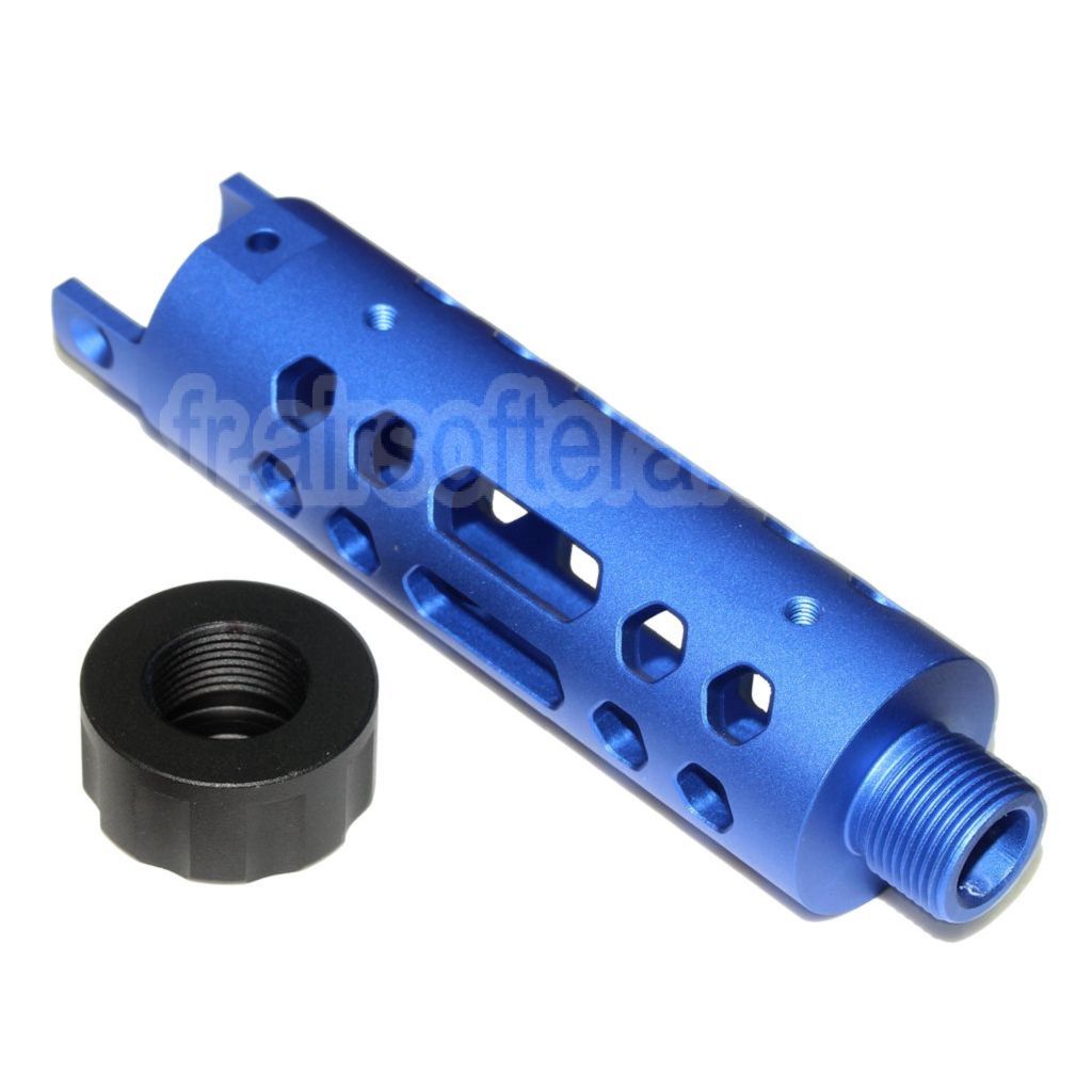 5KU CNC Aluminium Canon Extérieur Type-A Convient pour ACTION ARMY AAP-01 GBB Pistolet Airsoft