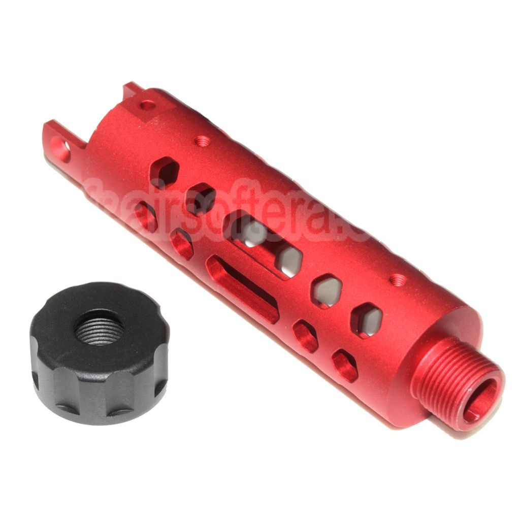 5KU CNC Aluminium Canon Extérieur Type-A Convient pour ACTION ARMY AAP-01 GBB Pistolet Airsoft