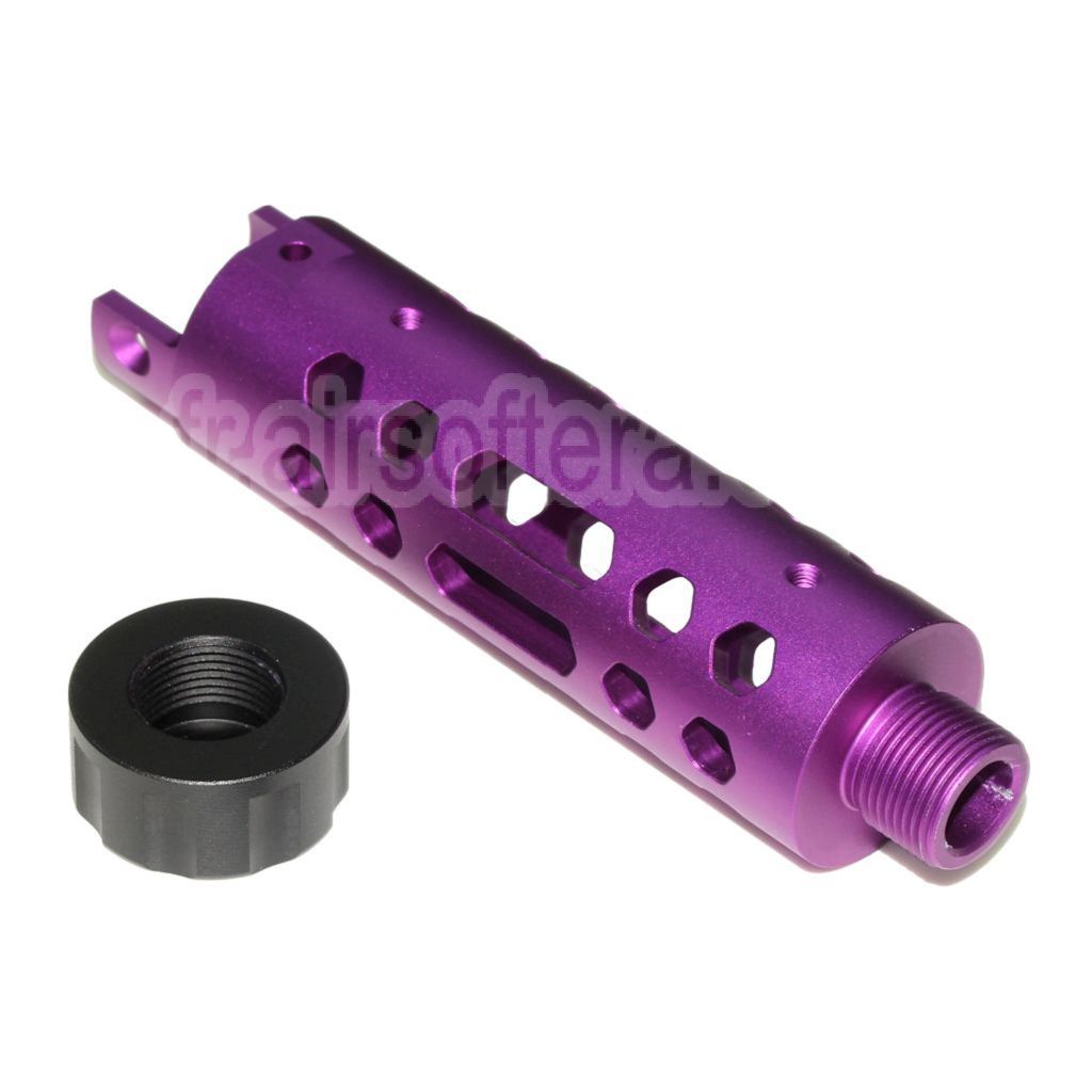 5KU CNC Aluminium Canon Extérieur Type-A Convient pour ACTION ARMY AAP-01 GBB Pistolet Airsoft