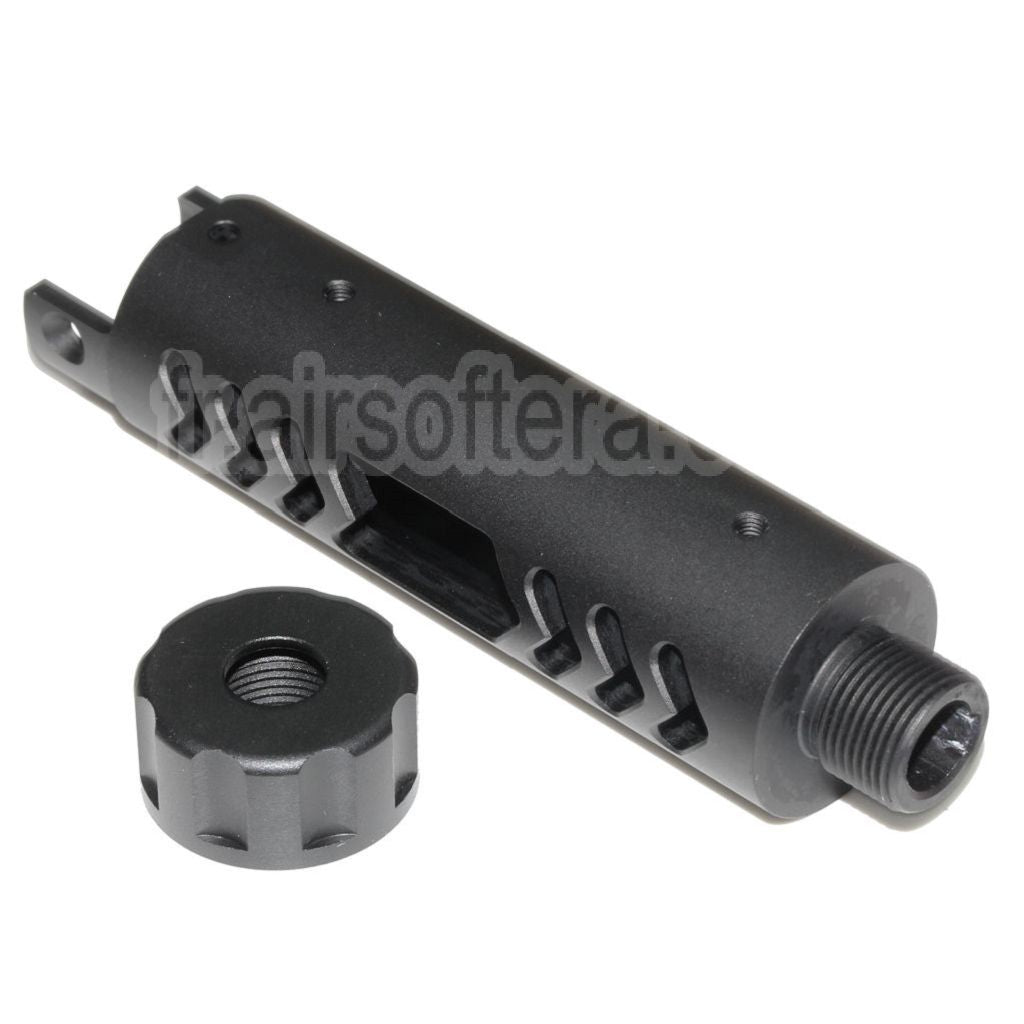 5KU CNC Aluminium Canon Extérieur Type-C Convient pour ACTION ARMY AAP-01 GBB Pistolet Airsoft