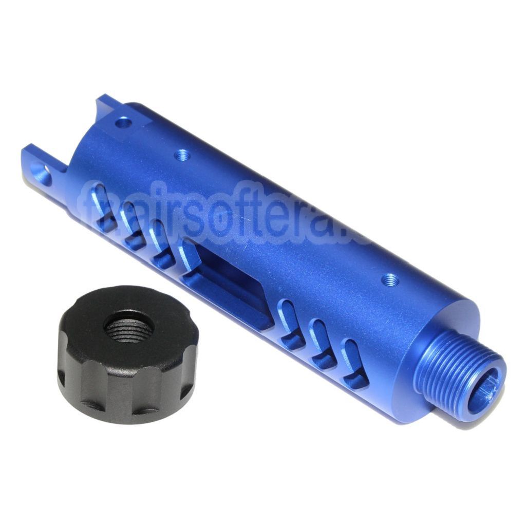 5KU CNC Aluminium Canon Extérieur Type-C Convient pour ACTION ARMY AAP-01 GBB Pistolet Airsoft