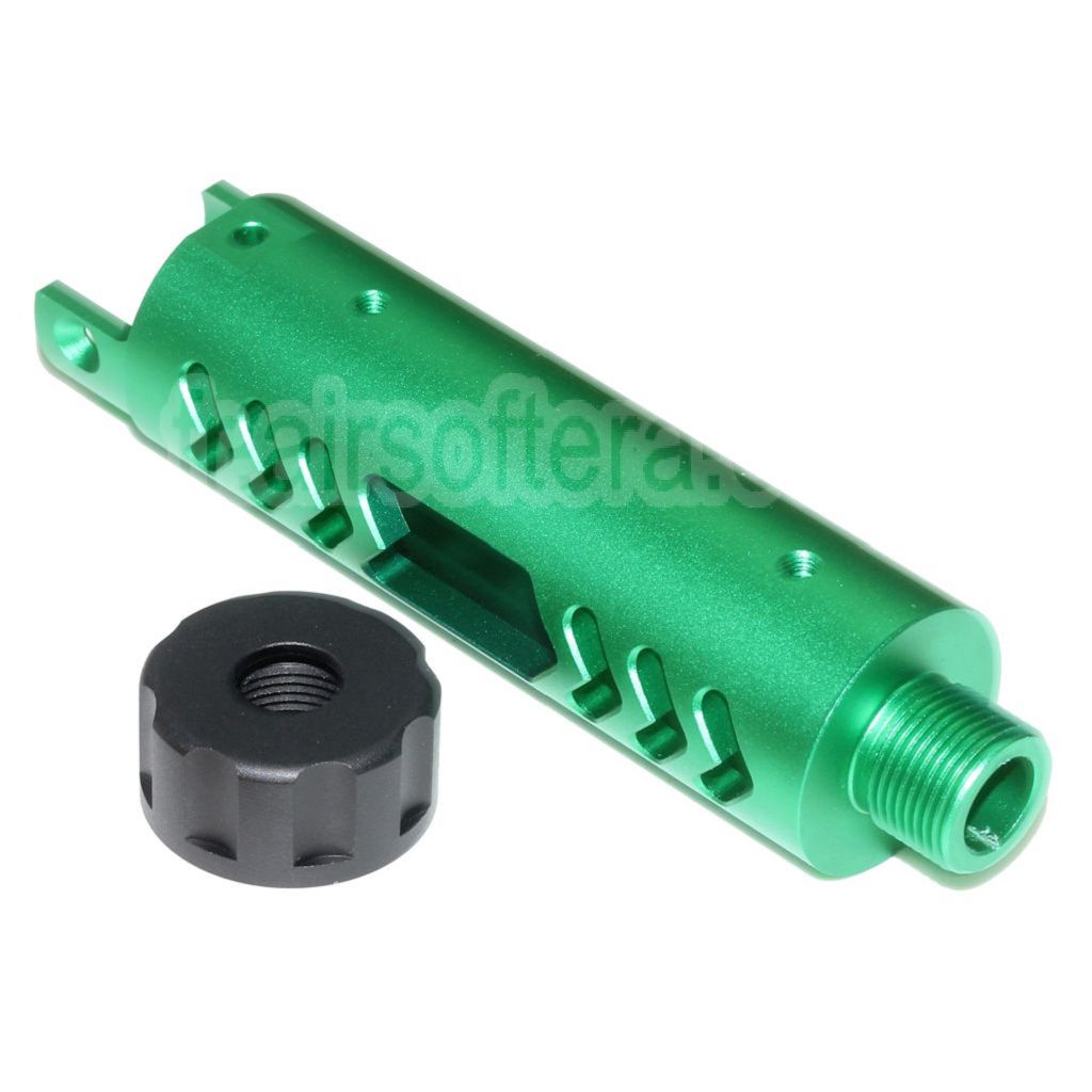 5KU CNC Aluminium Canon Extérieur Type-C Convient pour ACTION ARMY AAP-01 GBB Pistolet Airsoft