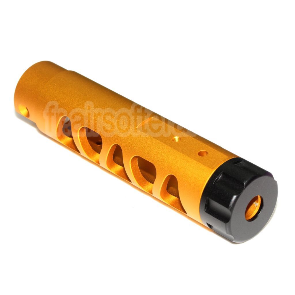 5KU CNC Aluminium Canon Extérieur Type-D Convient pour ACTION ARMY AAP-01 GBB Pistolet Airsoft