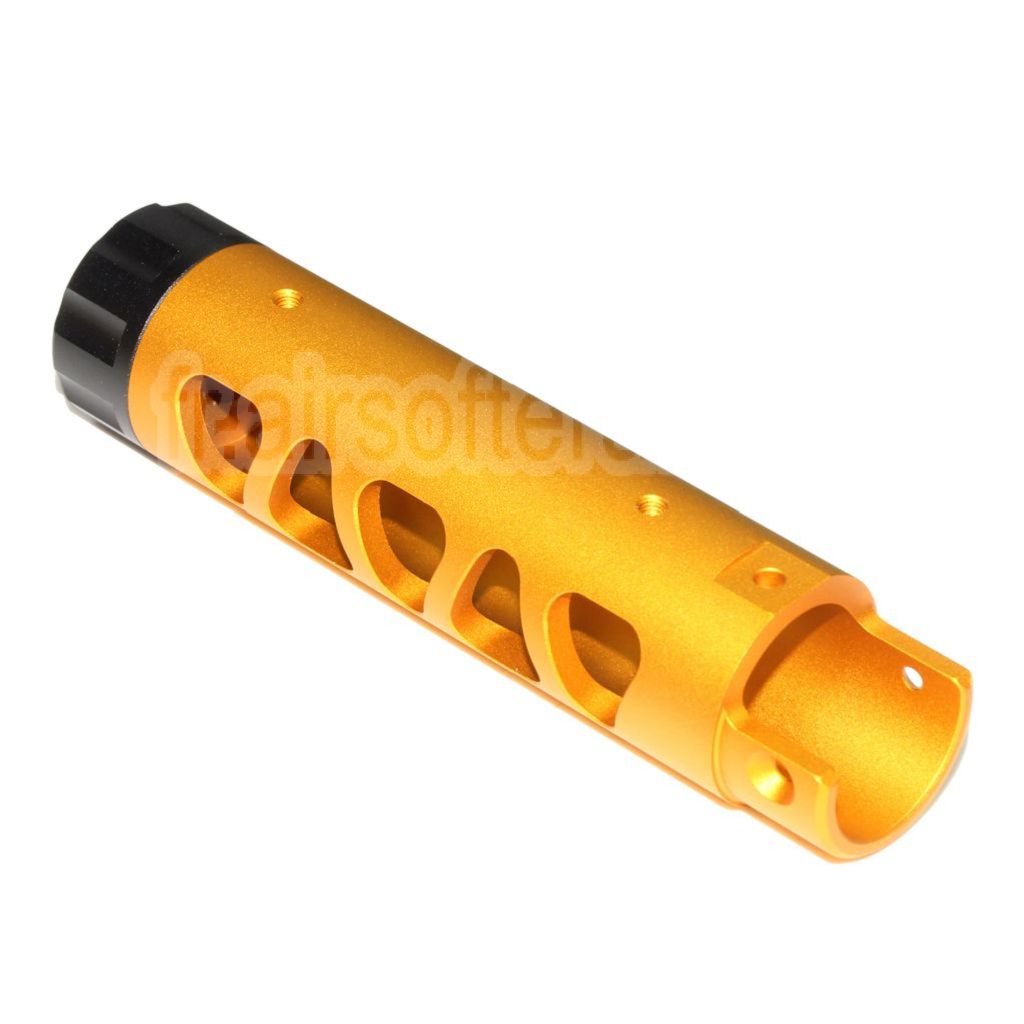 5KU CNC Aluminium Canon Extérieur Type-D Convient pour ACTION ARMY AAP-01 GBB Pistolet Airsoft