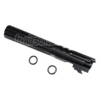 5KU 5 Pouces 123/127mm CNC Aluminium Canon Extérieur +11mm CW sens horaire Convient pour Armorer Works AW WE-TECH Tokyo Marui Hi-Capa 5.1 GBB Pistolet Airsoft