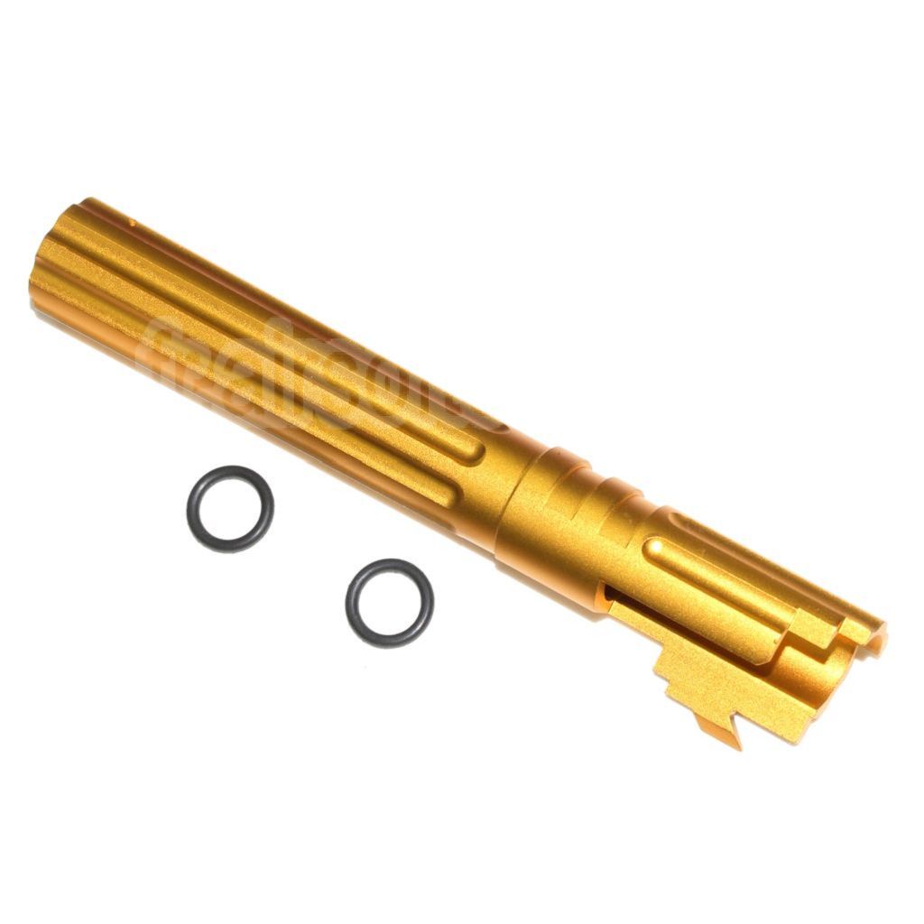 5KU 5 Pouces 123/127mm CNC Aluminium Canon Extérieur +11mm CW sens horaire Convient pour Armorer Works AW WE-TECH Tokyo Marui Hi-Capa 5.1 GBB Pistolet Airsoft