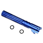 5KU 5 Pouces 123/127mm CNC Aluminium Canon Extérieur +11mm CW sens horaire Convient pour Armorer Works AW WE-TECH Tokyo Marui Hi-Capa 5.1 GBB Pistolet Airsoft