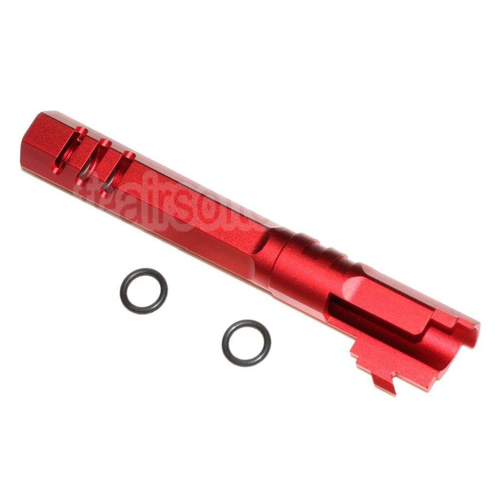 5KU 5 Pouces 123/127mm CNC Hexagone Canon Extérieur +11mm CW sens horaire Convient pour Armorer Works AW WE-TECH Tokyo Marui Hi-Capa 5.1 GBB Pistolet Airsoft
