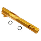 5KU 5 Pouces 123/127mm CNC Hexagone Canon Extérieur +11mm CW sens horaire Convient pour Armorer Works AW WE-TECH Tokyo Marui Hi-Capa 5.1 GBB Pistolet Airsoft