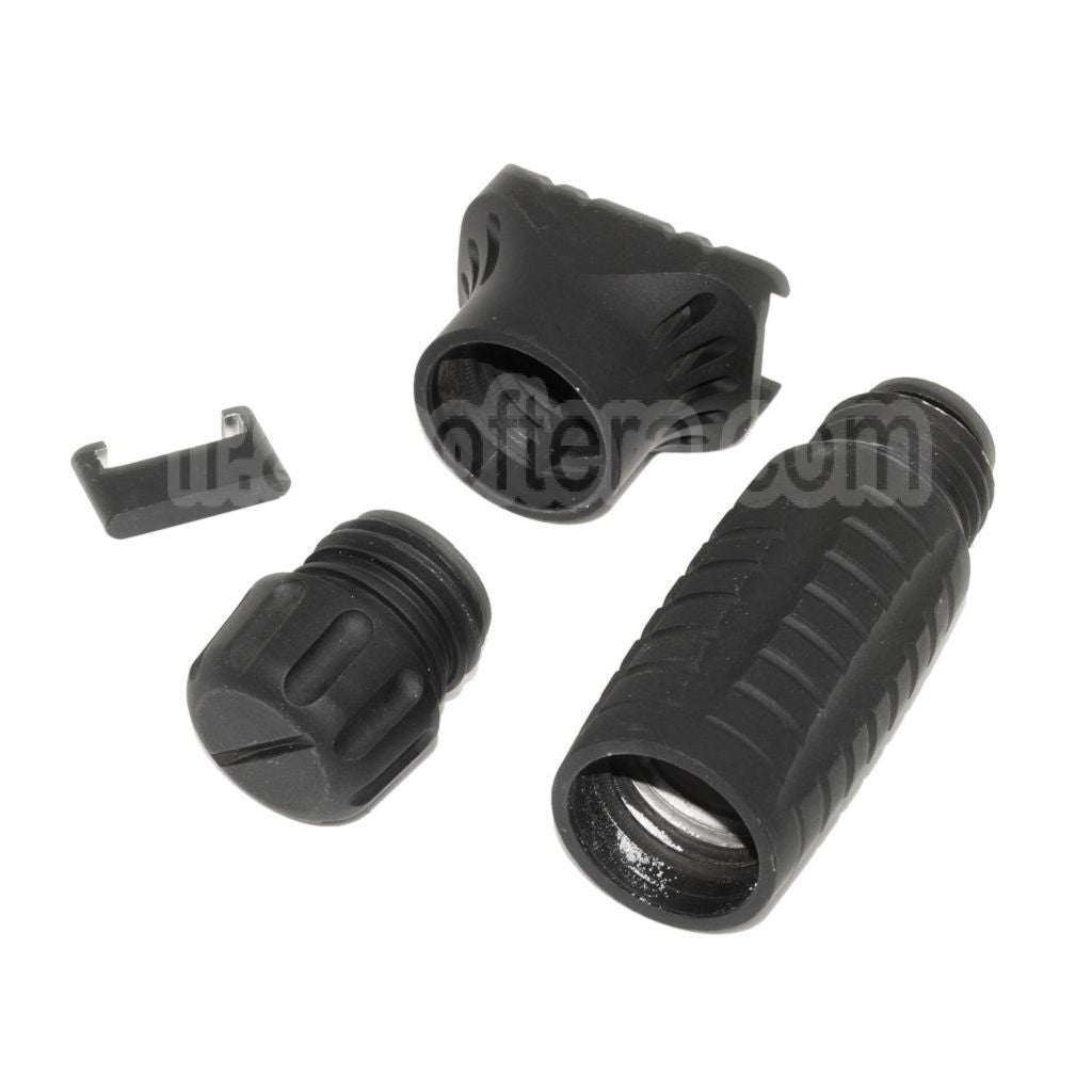 5KU Aluminium Industries CQB Poignée verticale adaptée pour rail Picatinny 20 mm Noir