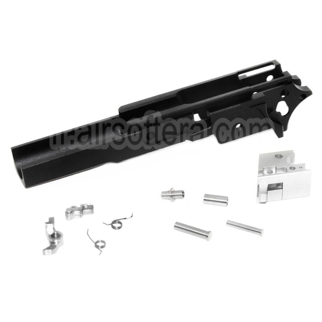5KU CNC Aluminium Milieu Châssis Type-1 SV Convient pour Tokyo Marui Hi-Capa Série GBB Pistolet Airsoft