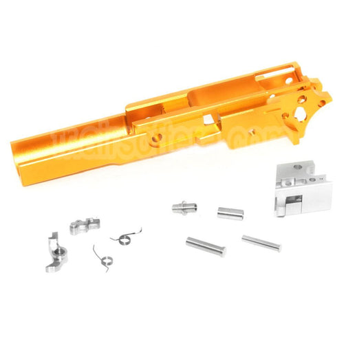 5KU CNC Aluminium Milieu Châssis Type-1 SV Convient pour Tokyo Marui Hi-Capa Série GBB Pistolet Airsoft