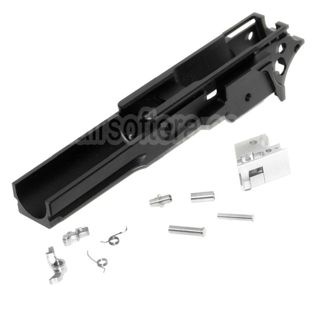 5KU CNC Aluminium Milieu Châssis Type-3 Convient pour Tokyo Marui Hi-Capa Série GBB Pistolet Airsoft