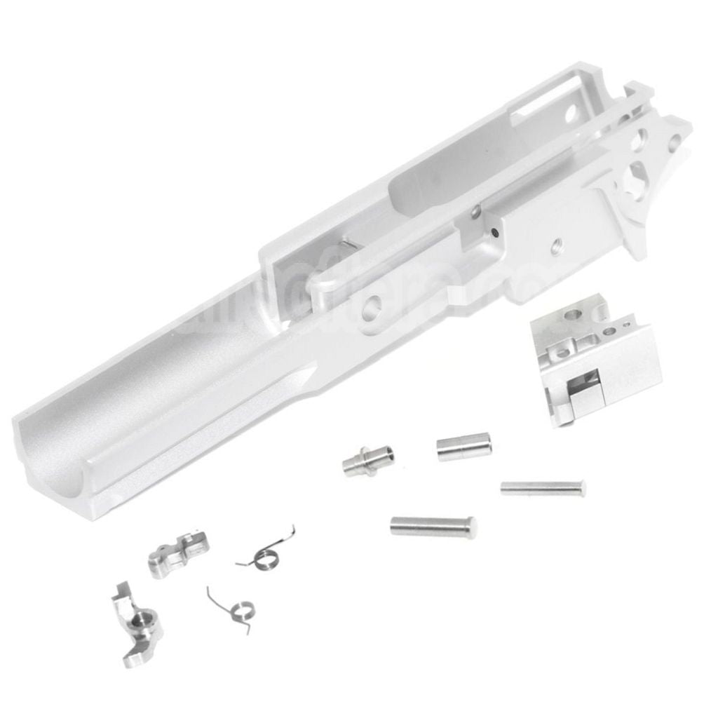 5KU CNC Aluminium Milieu Châssis Type-3 Convient pour Tokyo Marui Hi-Capa Série GBB Pistolet Airsoft