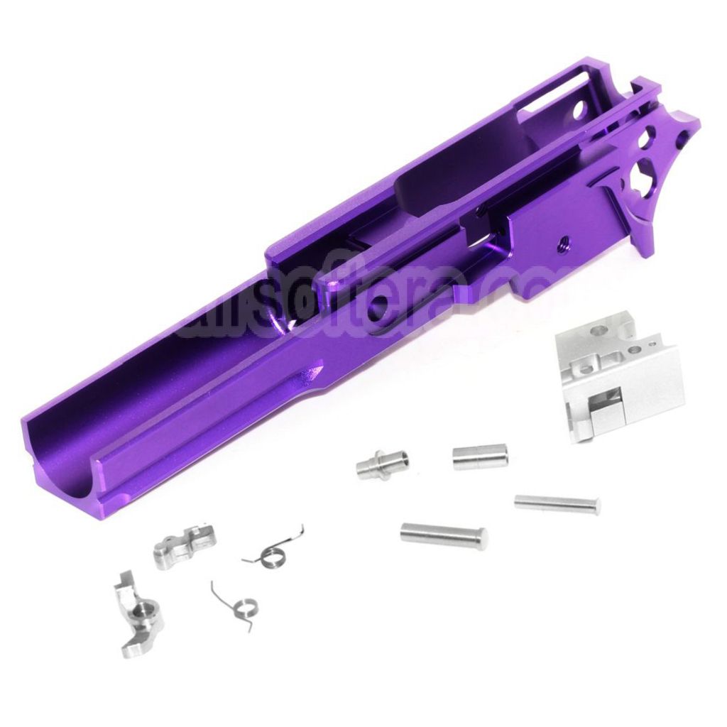 5KU CNC Aluminium Milieu Châssis Type-4 2011 Convient pour Tokyo Marui Hi-Capa Série GBB Pistolet Airsoft