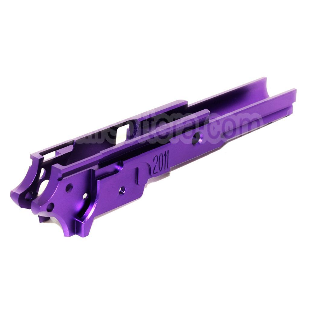 5KU CNC Aluminium Milieu Châssis Type-4 2011 Convient pour Tokyo Marui Hi-Capa Série GBB Pistolet Airsoft