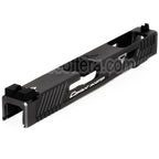 5KU TTI Combat Master CNC G34 Canon Glissière Set Convient pour Tokyo Marui G17 Série GBB Pistolet Airsoft Anthracite Gris