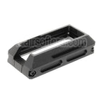 5KU CNC Aluminum Magwell Convient pour Tokyo Marui M4 M16 Série MWS GBB Fusil Airsoft Noir