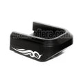 AIP Lasered Chargeur Base Plaque Couvre Type-3 Convient pour ARMY EMG SAI STI TTI AW WE Tokyo Marui Hi-Capa GBB Co2 Gaz Pistolet Chargeur Noir