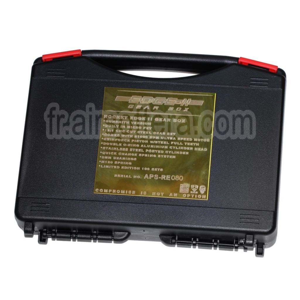 APS Rocket Edge II 8mm High Cycle Version 2 V2 Vitesse Boîte Convient pour APS ASR Tokyo Marui M4 M16 Série AEG Rifle Airsoft Arrière Câblage