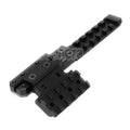 PPS CNC Aluminum Hausse Extended Rail Montage Set Convient pour AK Série AEG Fusil Airsoft Noir