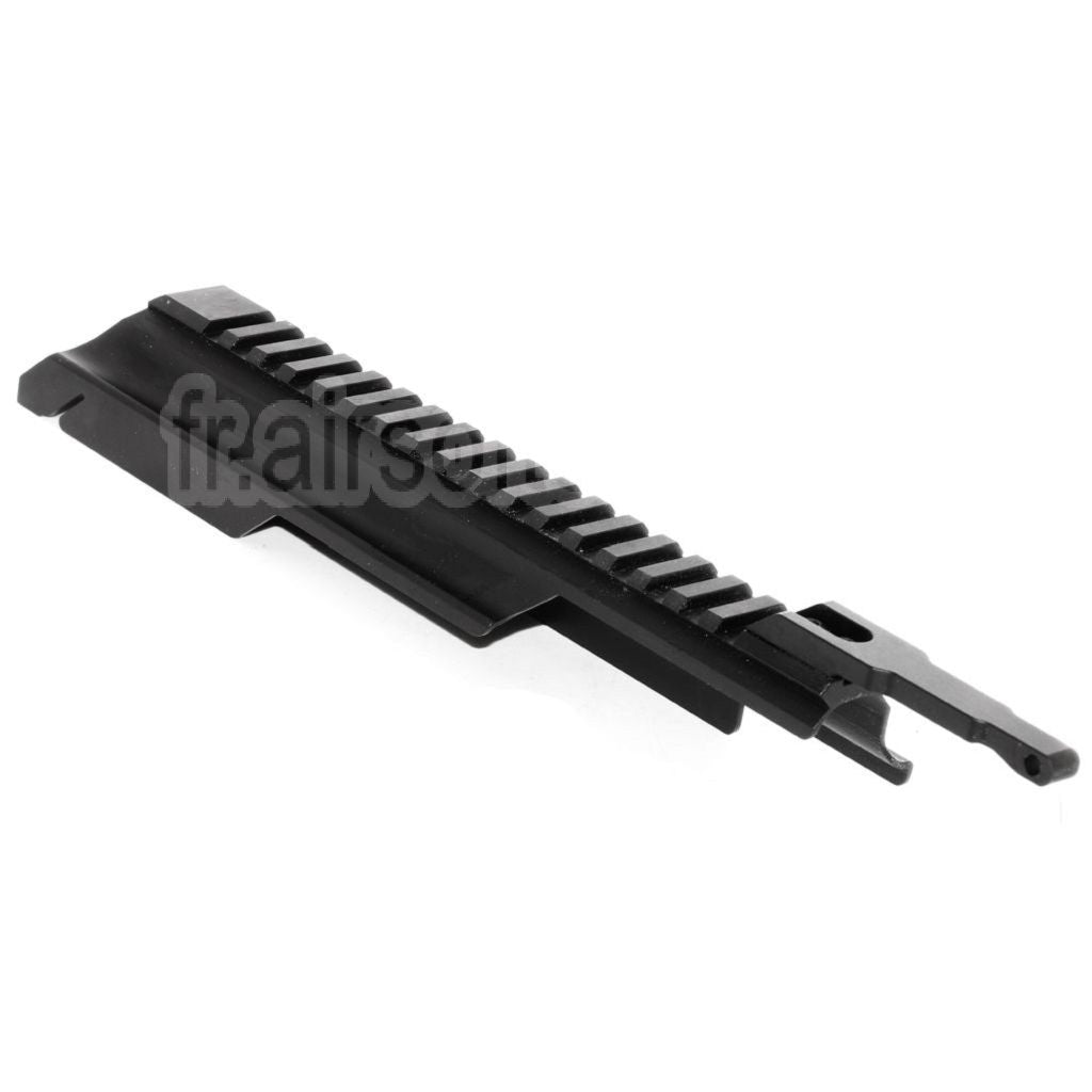 5KU 20mm Picatinny Top Railed Haut Boîtier Couverture Convient pour GHK LCT Tokyo Marui AK Série AEG GBB Fusil Airsoft Noir
