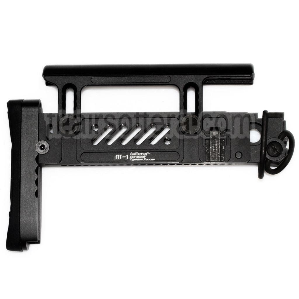 5KU PT-1 Gen2 Multi Position Side Pliable Crosse Convient pour CYMA D-Boys LCT GHK AK Série AEG GBB Fusil Airsoft Noir
