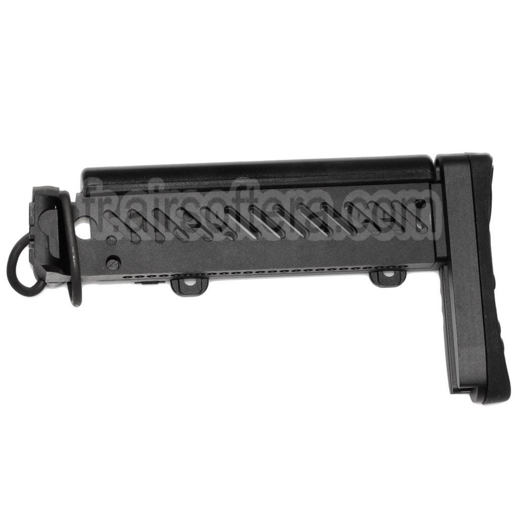 5KU PT-1 Gen2 Multi Position Side Pliable Crosse Convient pour CYMA D-Boys LCT GHK AK Série AEG GBB Fusil Airsoft Noir