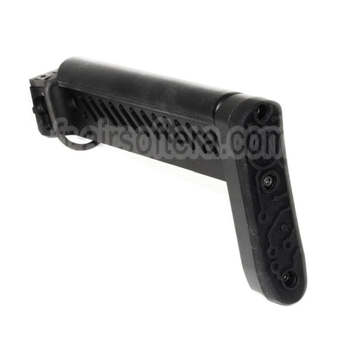 5KU PT-1 Gen2 Multi Position Side Pliable Crosse Convient pour CYMA D-Boys LCT GHK AK Série AEG GBB Fusil Airsoft Noir