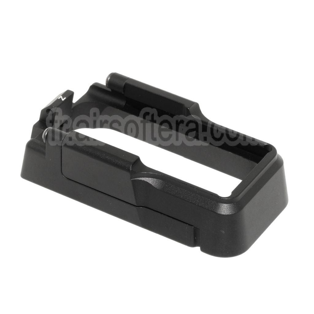 5KU CNC Adaptive Magwell Convient pour Tokyo Marui M4 M16 Série AEG GBB Fusil Airsoft Noir