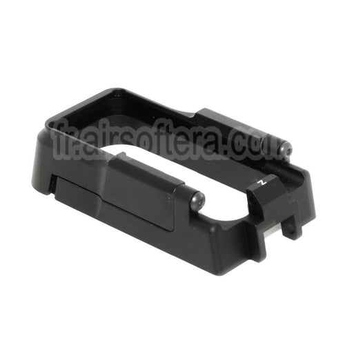 5KU CNC Adaptive Magwell Convient pour Tokyo Marui M4 M16 Série AEG GBB Fusil Airsoft Noir