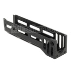 5KU 158mm Aluminium AKM M-LOK Bas Garde-Main System Convient pour D-Boys CYMA E&amp;L GHK LCT Tokyo Marui AK Série GBB AEG Fusil Airsoft Noir
