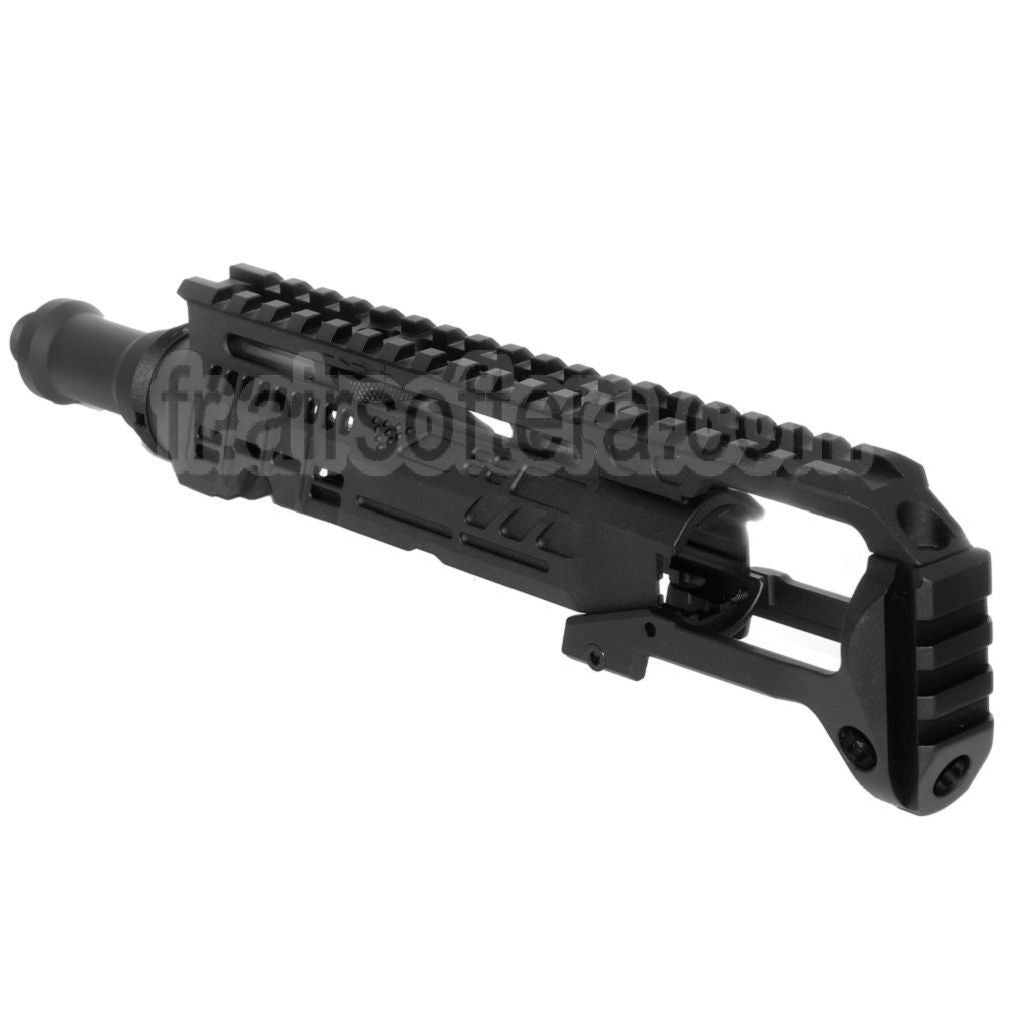 Kit de conversion de carabine 5KU Type-B avec M1913 Rail Crosse Adaptateur Convient pour Action Army AAP-01 Série GBB Pistolet Airsoft