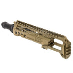 Kit de conversion de carabine 5KU Type-B avec M1913 Rail Crosse Adaptateur Convient pour Action Army AAP-01 Série GBB Pistolet Airsoft