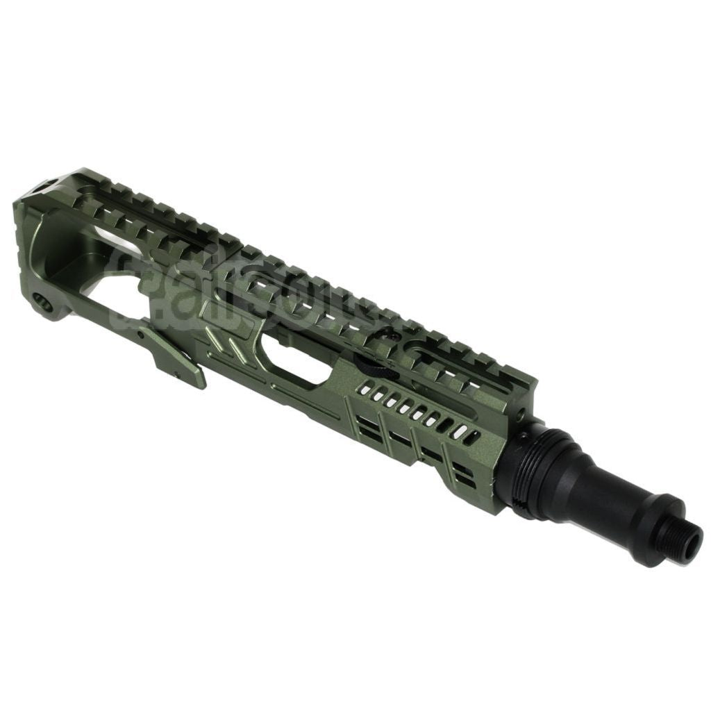 Kit de conversion de carabine 5KU Type-B avec M1913 Rail Crosse Adaptateur Convient pour Action Army AAP-01 Série GBB Pistolet Airsoft