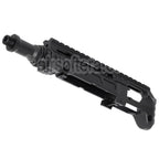 Kit de conversion de carabine 5KU Type-C avec M1913 Rail Crosse Adaptateur Convient pour Action Army AAP-01 Série GBB Pistolet Airsoft
