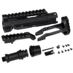 Kit de conversion de carabine 5KU Type-C avec M1913 Rail Crosse Adaptateur Convient pour Action Army AAP-01 Série GBB Pistolet Airsoft