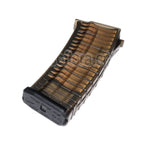 CYMA 170 Billes Mip-Cap Bulgare Waffle Chargeur Convient pour AK Série AEG Fusil Airsoft Translucide Brun