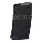 CYMA 100 Billes 170 Billes Mid-Cap Chargeur Convient pour A&amp;K / CYMA / G&amp;P / JG / Golden Eagle / Tokyo Marui SR25 Série AEG Fusil Airsoft Noir