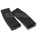 CYMA 6 Pièces Pack EMG Daniel Defense 230 Billes Polymère Mid-Cap Chargeur Convient pour M4 M16 Série AEG Fusil Airsoft Noir